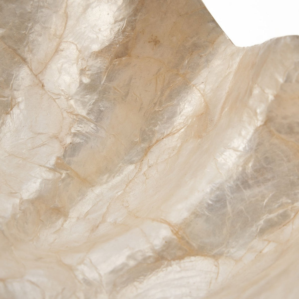 The Mother of Pearl Soap Dish - White - S - LUXONAS HOME