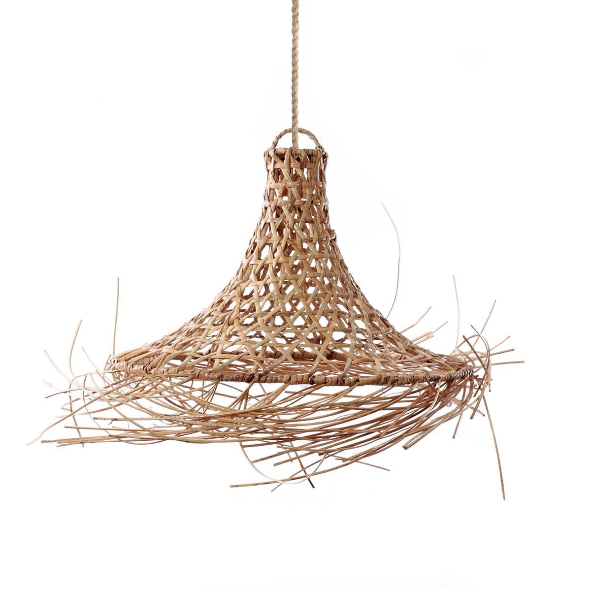 The Mykonos Pendant - Natural - M - LUXONAS HOME