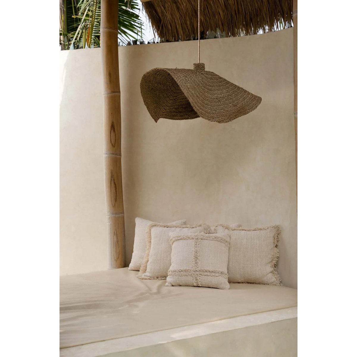 The Nomad Cushion Cover - Natural - LUXONAS HOME