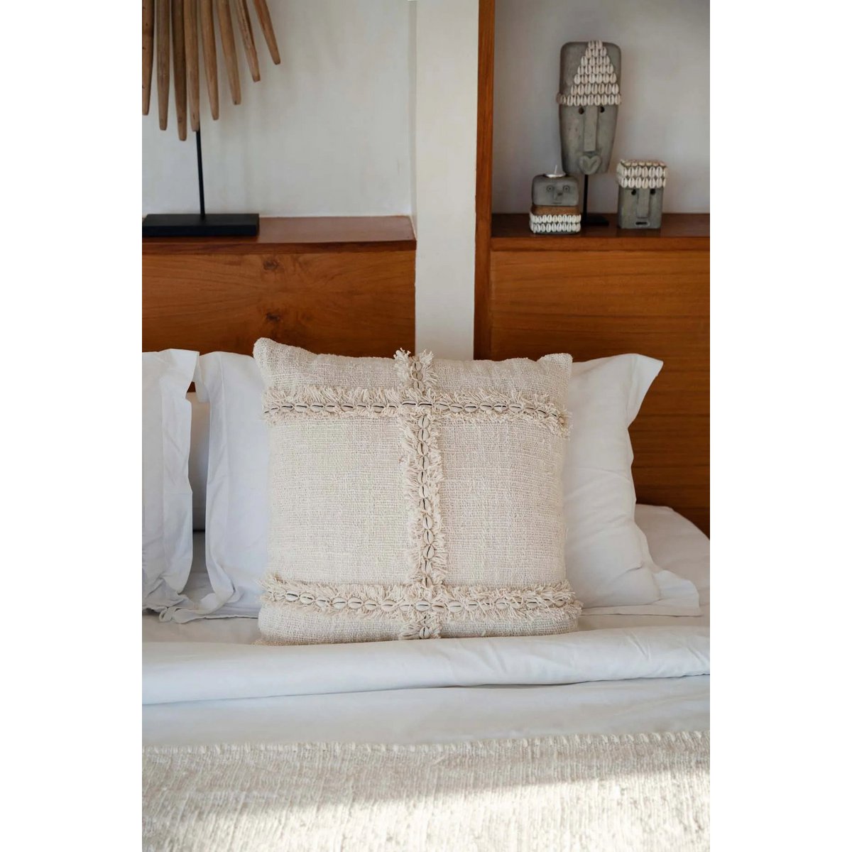 The Nomad Cushion Cover - Natural - LUXONAS HOME