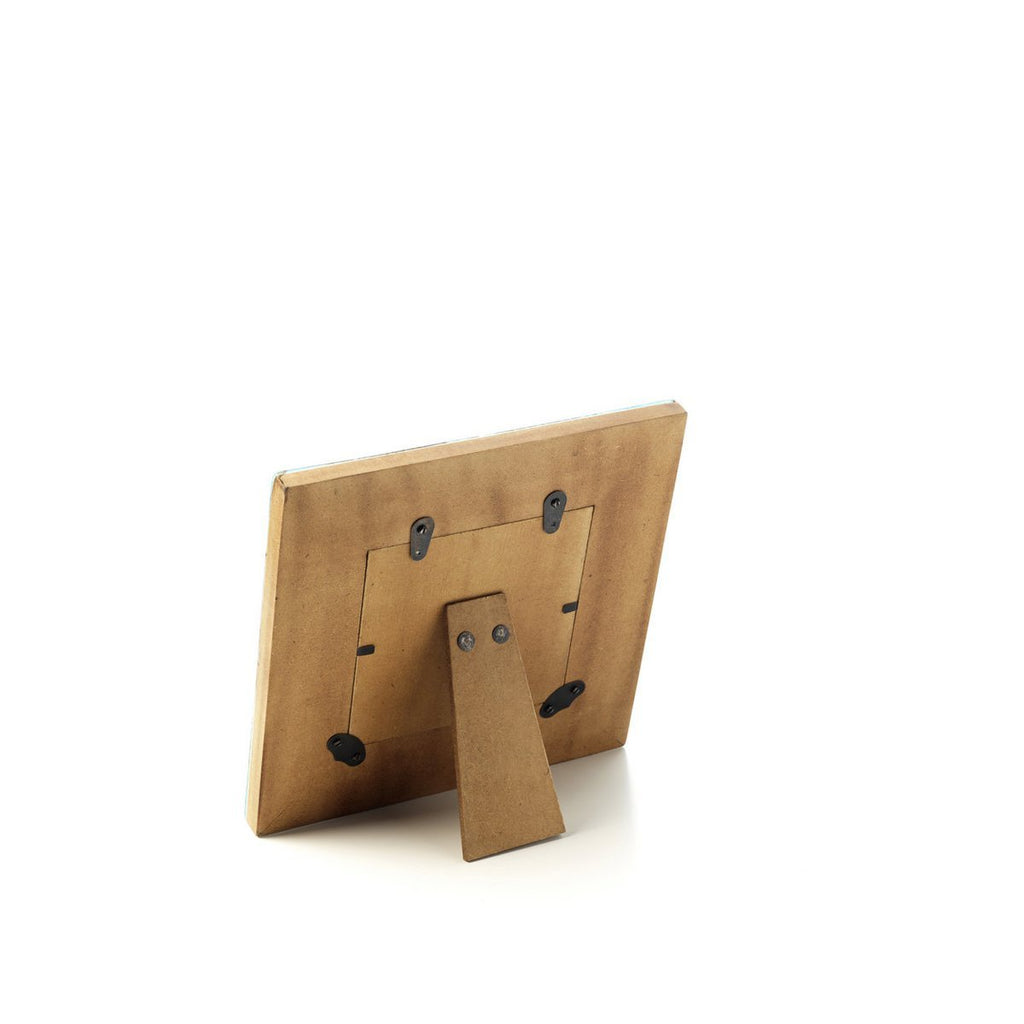 The Ocean Ripple Frame - Turquoise - 10x10 - LUXONAS HOME