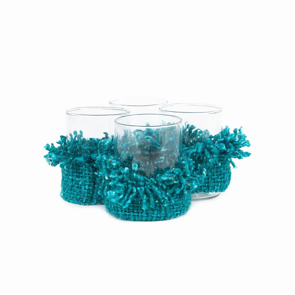 The Oh My Gee Candle Holder - Aqua - M - LUXONAS HOME