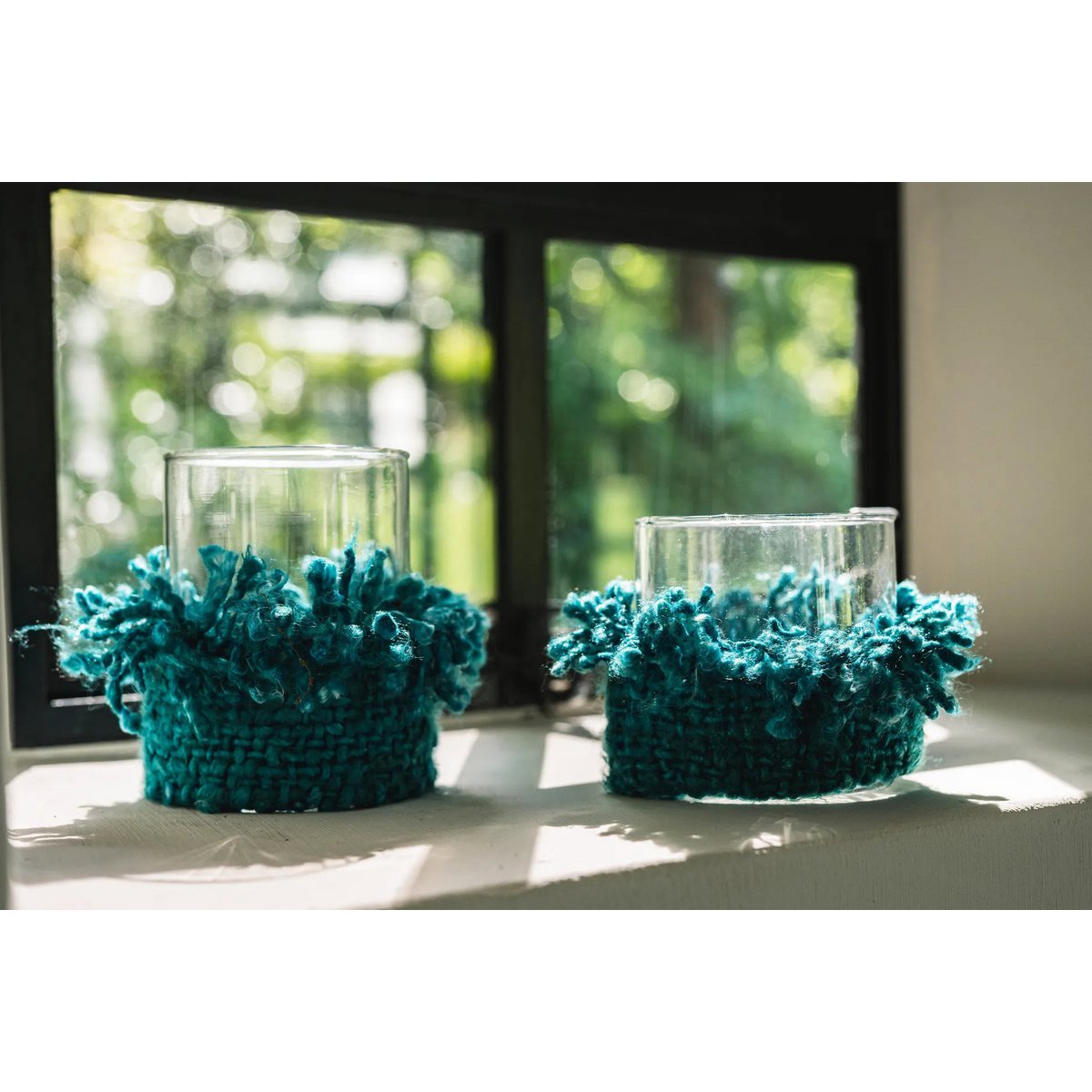The Oh My Gee Candle Holder - Aqua - S - LUXONAS HOME