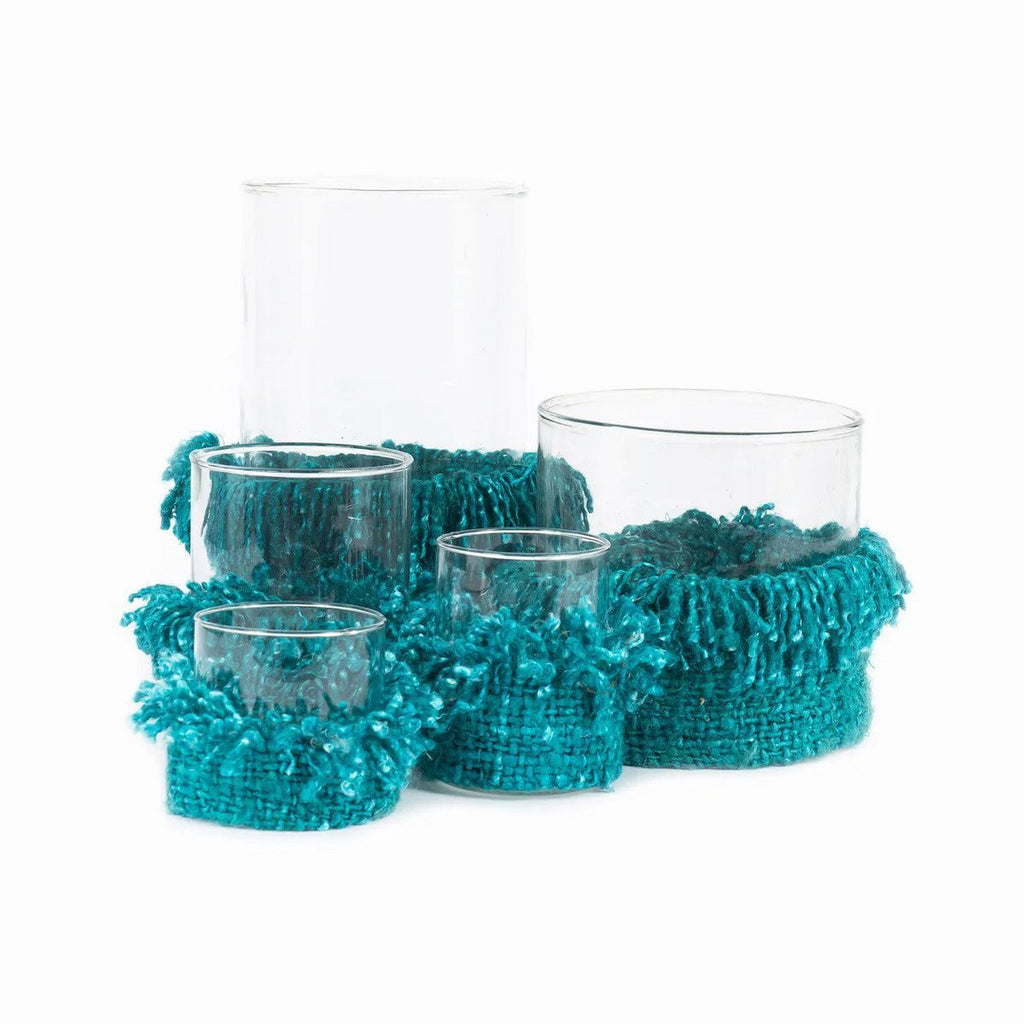 The Oh My Gee Candle Holder - Aqua - S - LUXONAS HOME