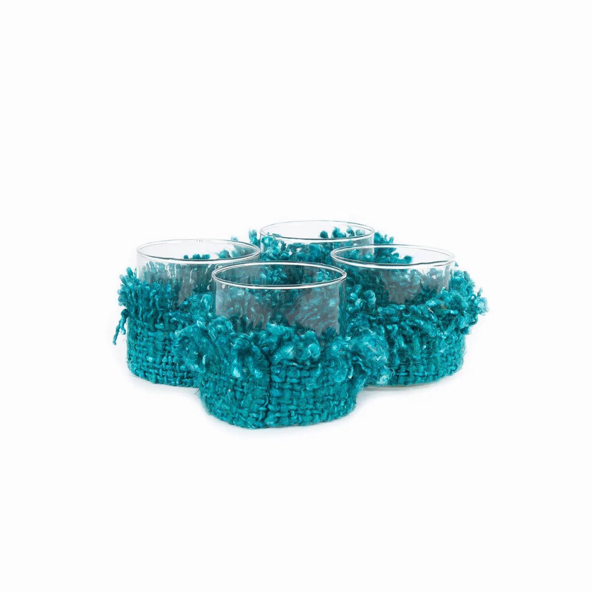 The Oh My Gee Candle Holder - Aqua - S - LUXONAS HOME