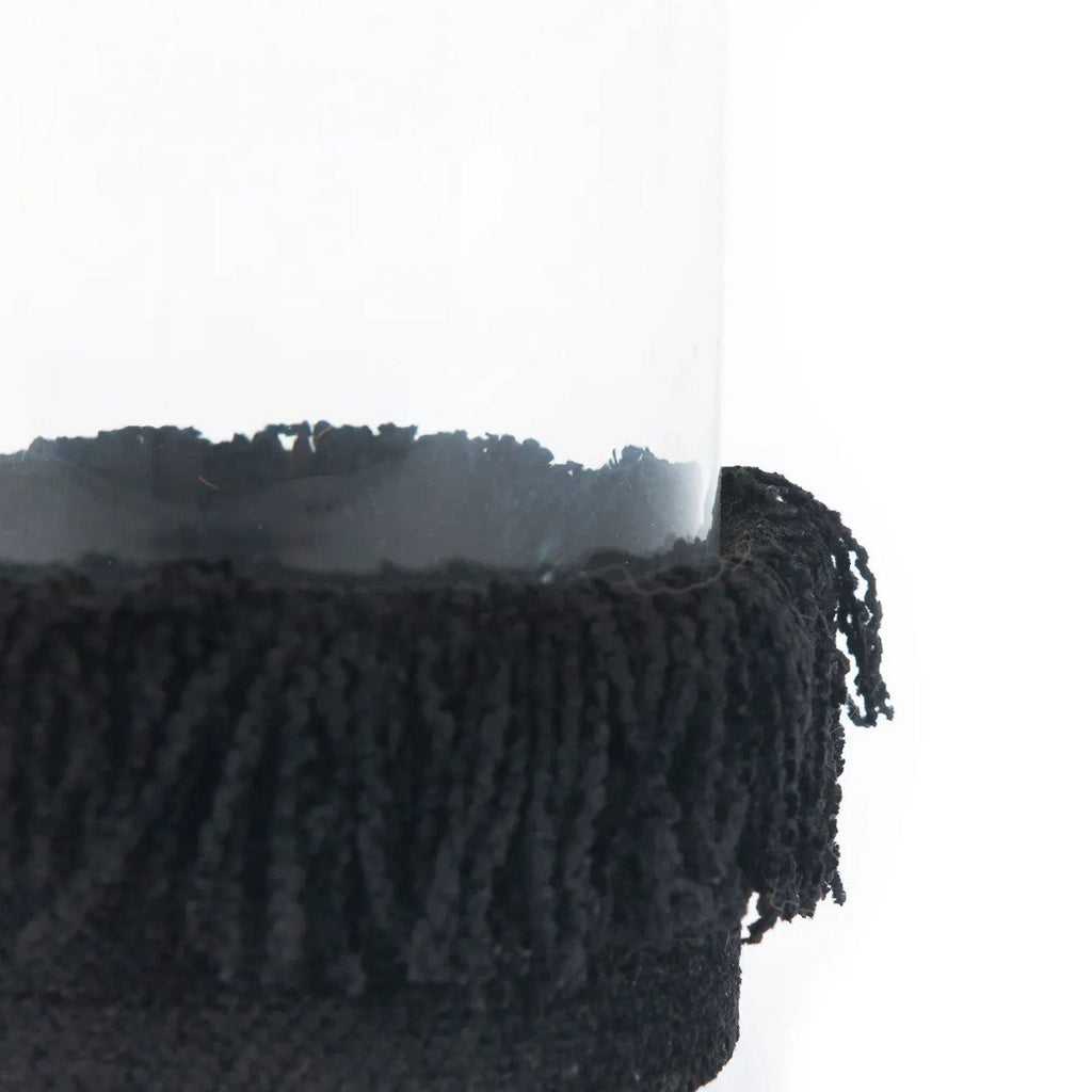 The Oh My Gee Candle Holder - Black Velvet - M - LUXONAS HOME