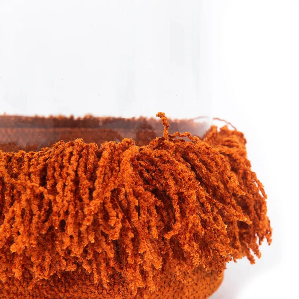 The Oh My Gee Candle Holder - Rust Velvet - S - LUXONAS HOME