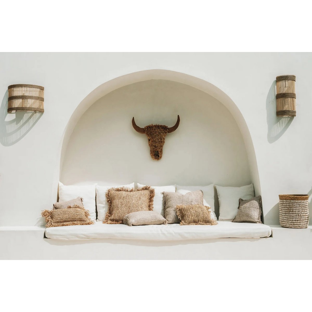 The Oh My Gee Cushion Cover - Beige - 40x40 - LUXONAS HOME