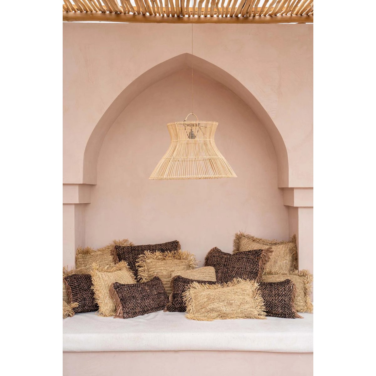 The Oh My Gee Cushion Cover - Black Copper - 30x50 - LUXONAS HOME