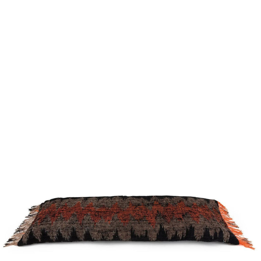 The Oh My Gee Cushion Cover - Black Orange - 35x100 - LUXONAS HOME