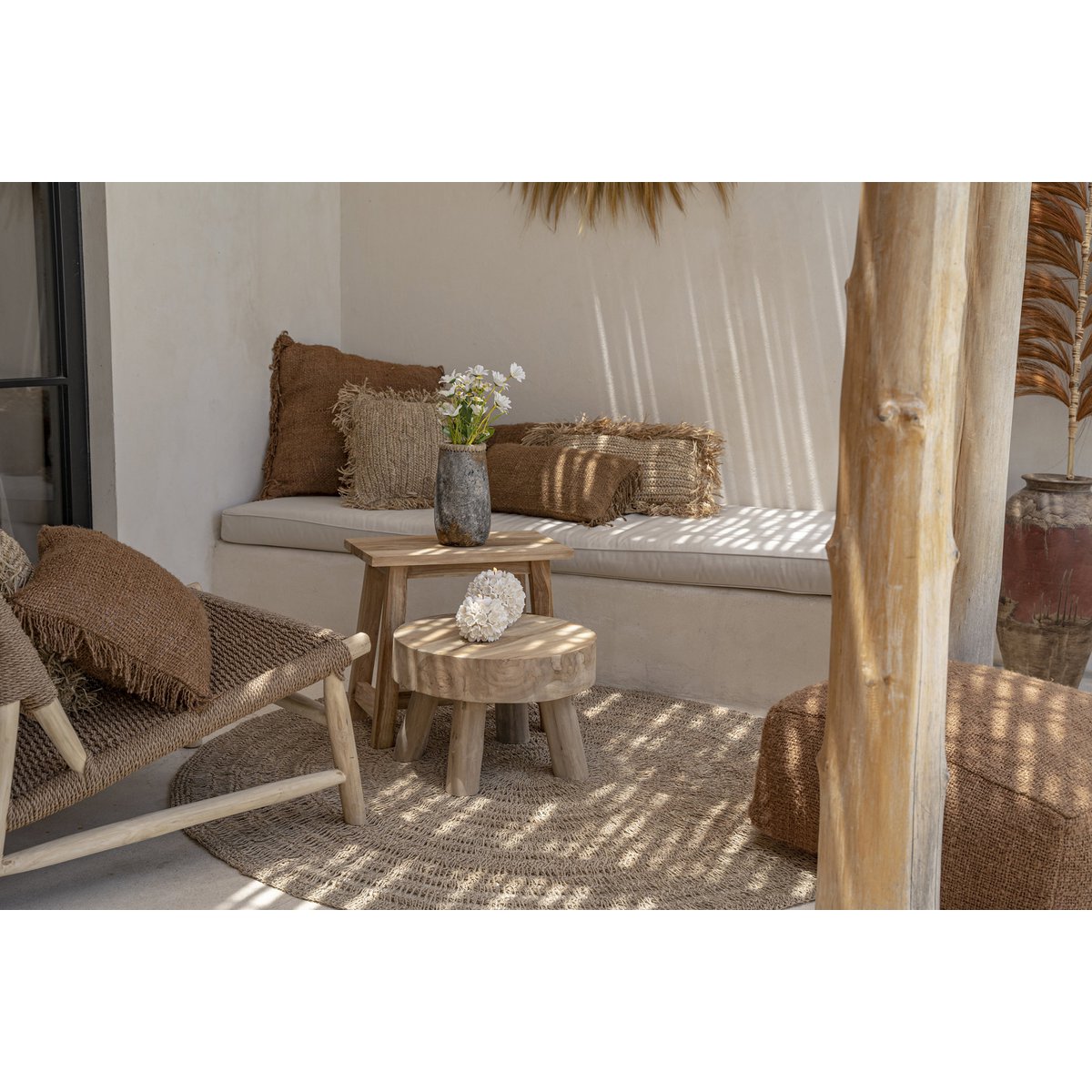 The Oh My Gee Cushion Cover - Brown - 40x40 - LUXONAS HOME