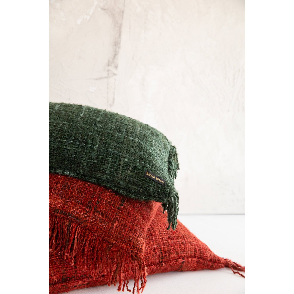 The Oh My Gee Cushion Cover - Cherry Red - 30x50 - LUXONAS HOME