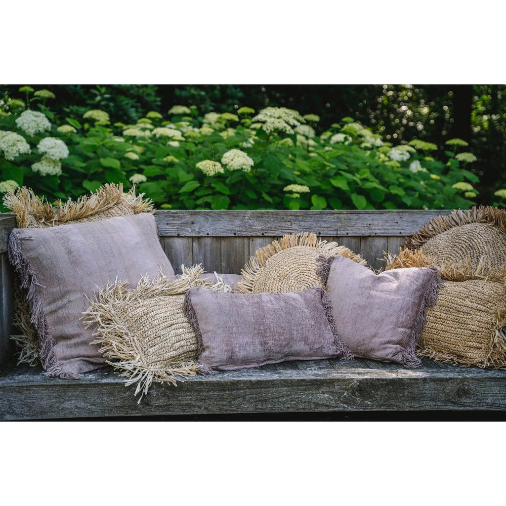 The Oh My Gee Cushion Cover - Concrete Velvet - 40x40 - LUXONAS HOME