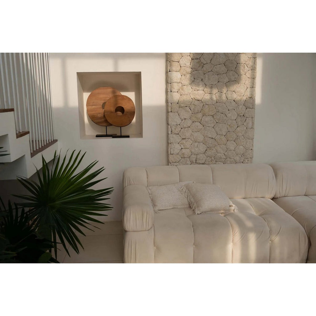 The Oh My Gee Cushion Cover - Cream - 30x50 - LUXONAS HOME