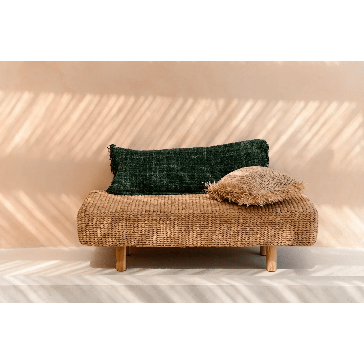 The Oh My Gee Cushion Cover - Forest Green - 35x100 - LUXONAS HOME