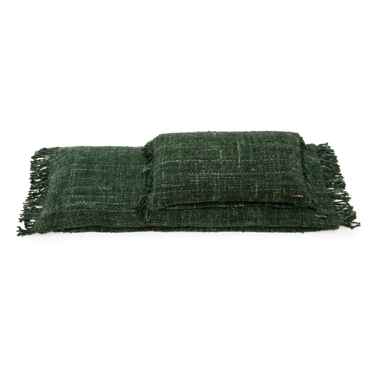 The Oh My Gee Cushion Cover - Forest Green - 35x100 - LUXONAS HOME