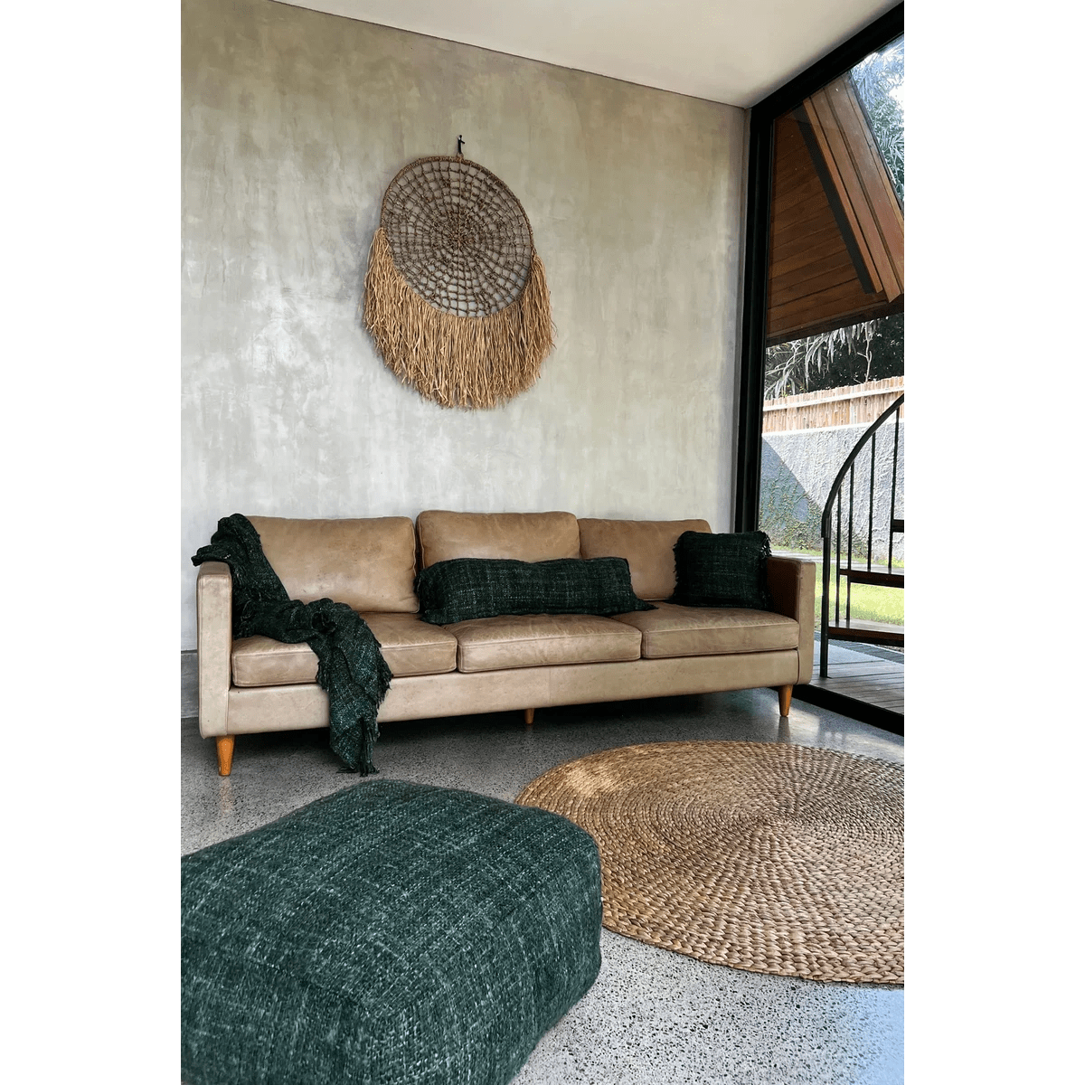 The Oh My Gee Cushion Cover - Forest Green - 35x100 - LUXONAS HOME