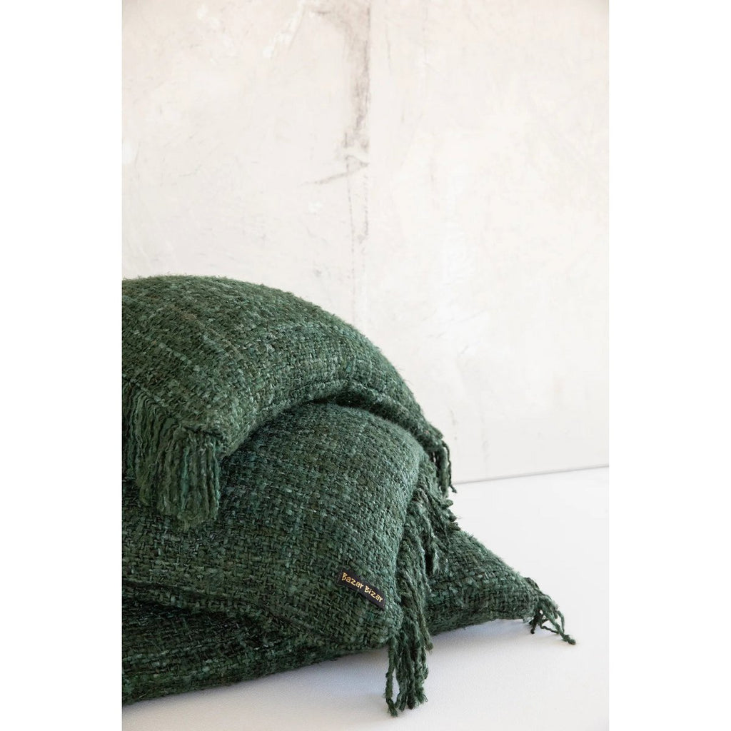 The Oh My Gee Cushion Cover - Forest Green - 60x60 - LUXONAS HOME