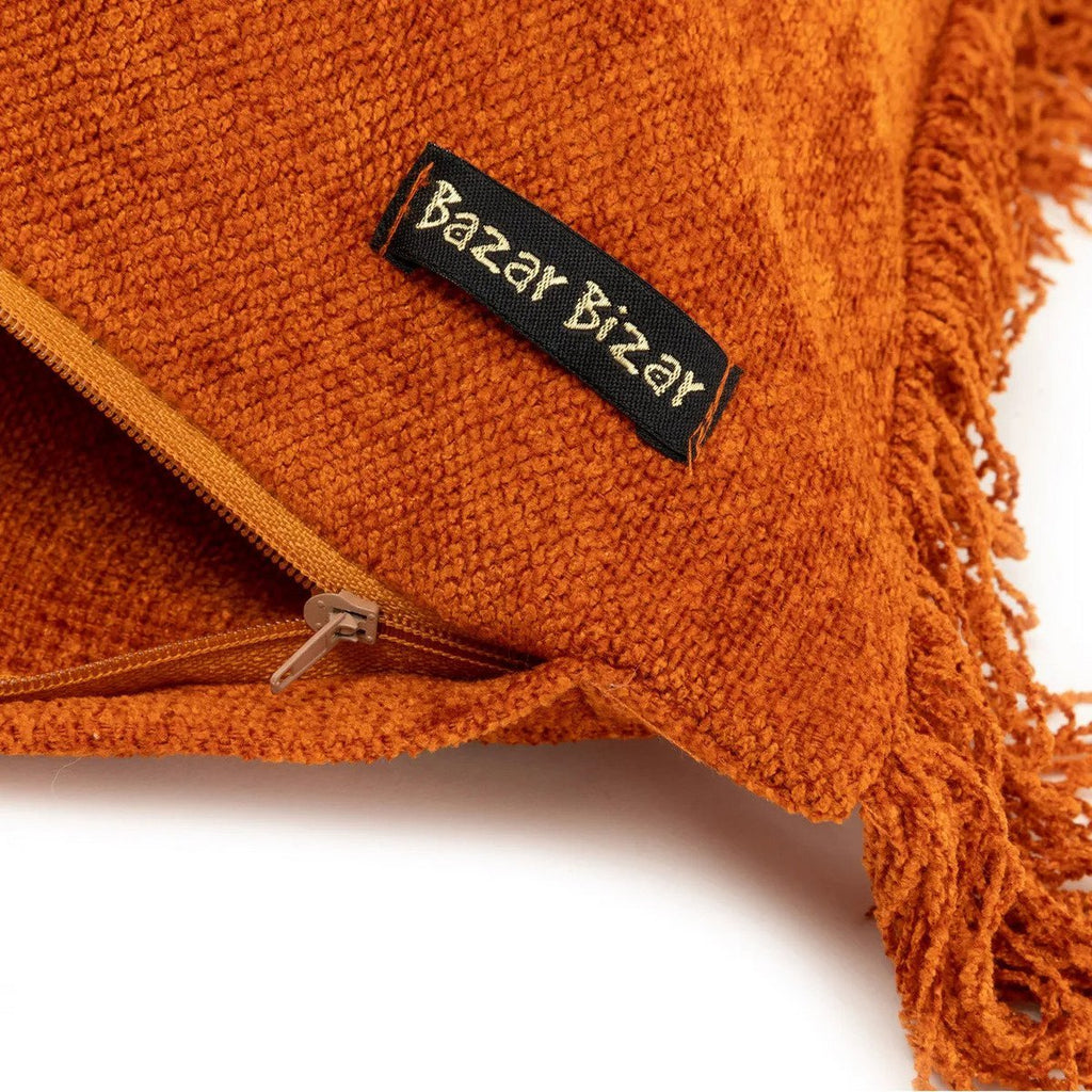 The Oh My Gee Cushion Cover - Rust Velvet - 35x100 - LUXONAS HOME