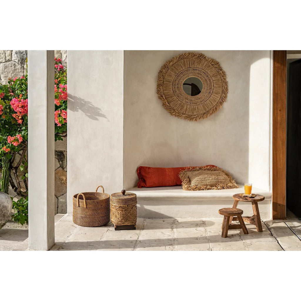 The Oh My Gee Cushion Cover - Rust Velvet - 35x100 - LUXONAS HOME