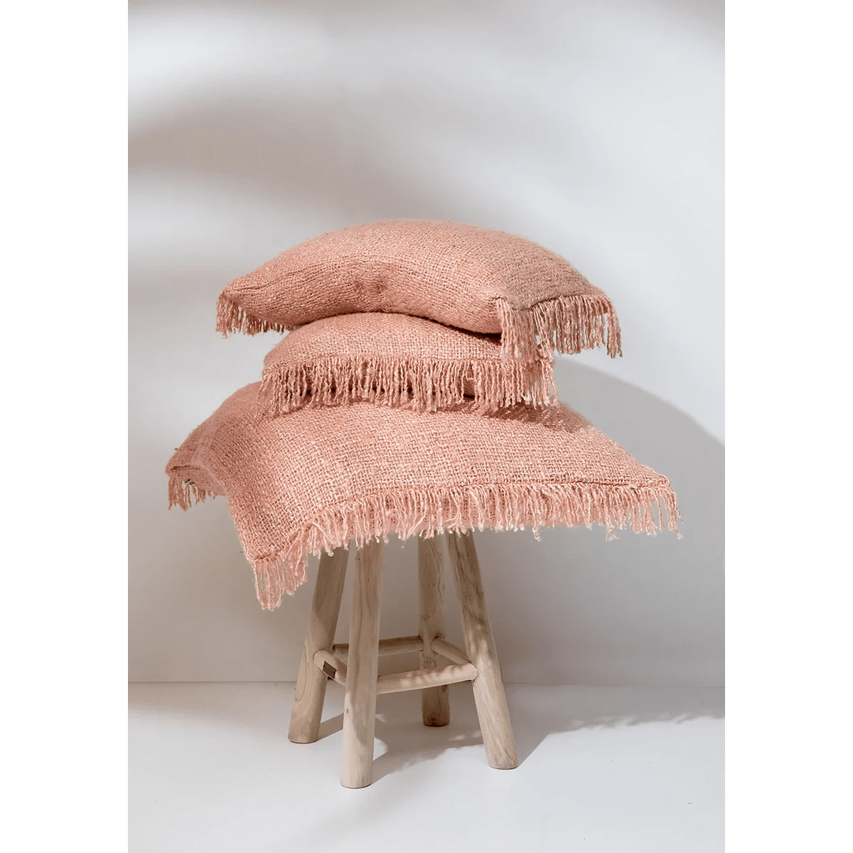 The Oh My Gee Cushion Cover - Salmon Pink - 30x50 - LUXONAS HOME