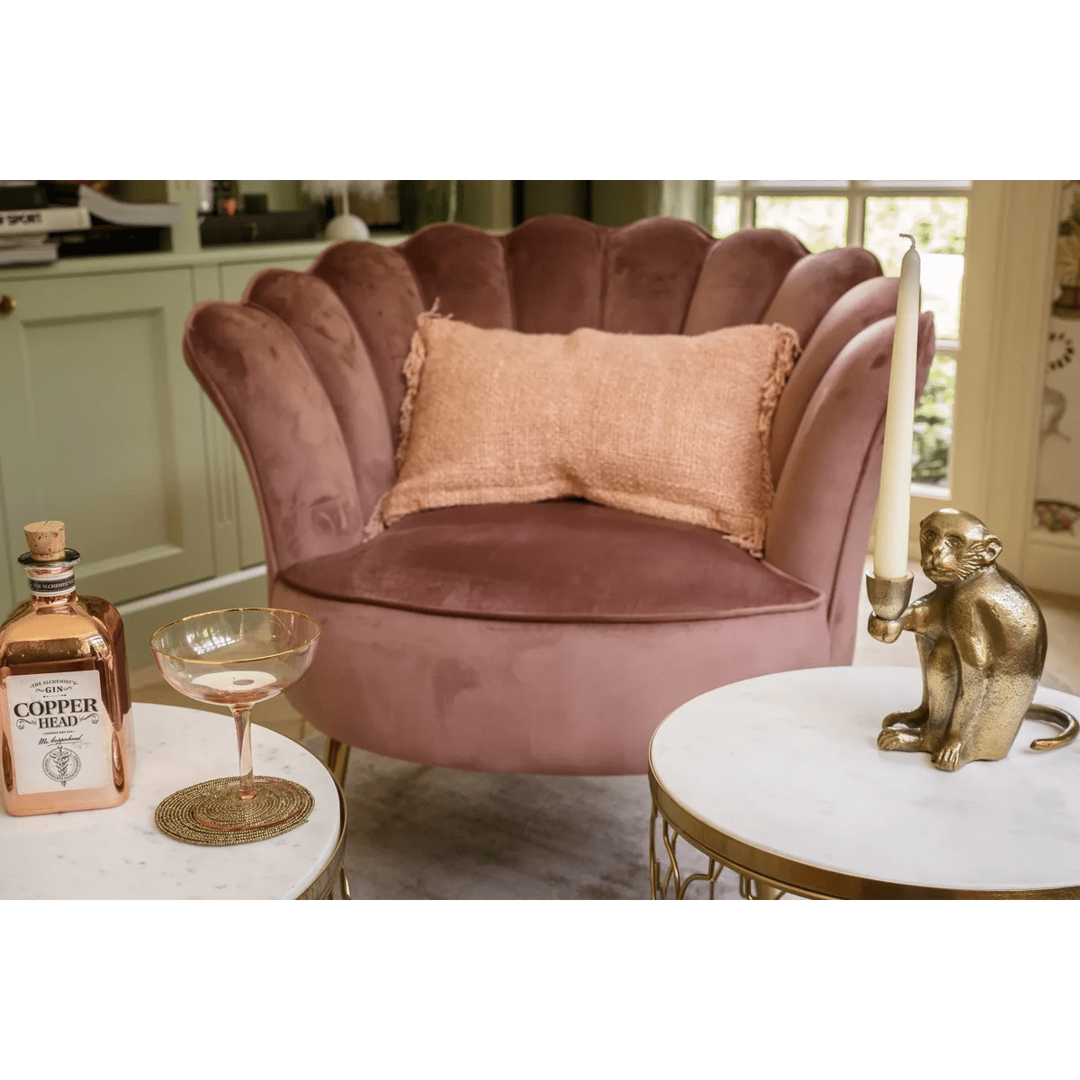 The Oh My Gee Cushion Cover - Salmon Pink - 30x50 - LUXONAS HOME