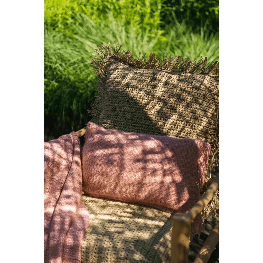 The Oh My Gee Cushion Cover - Salmon Pink - 30x50 - LUXONAS HOME