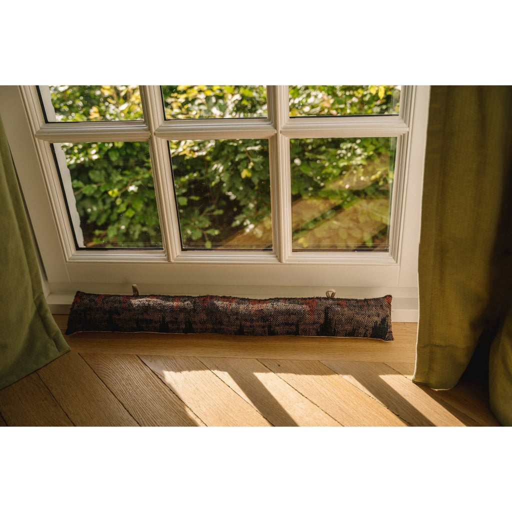 The Oh My Gee Doorstop - Black Orange - LUXONAS HOME