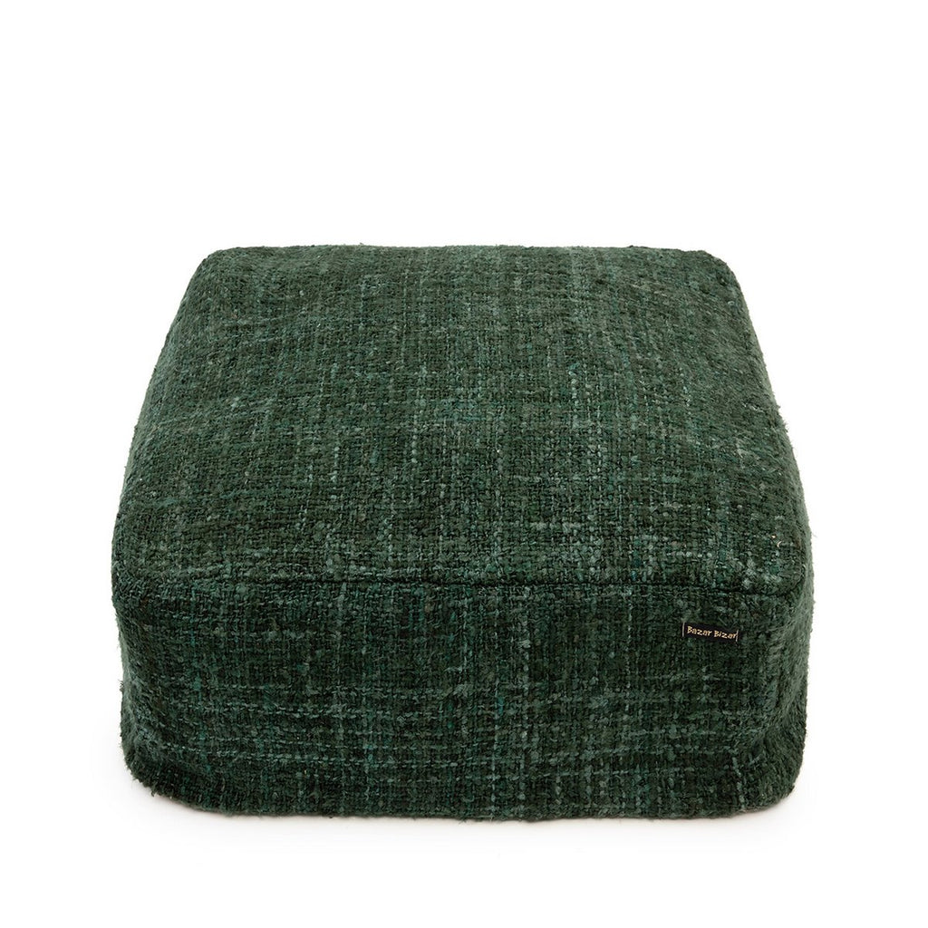 The Oh My Gee Pouffe - Forest Green - LUXONAS HOME