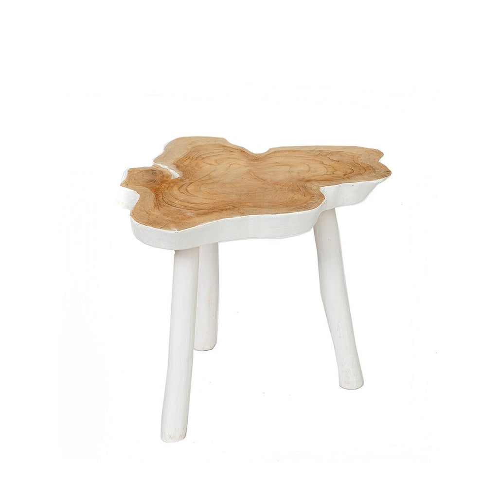 The Organic Side Table - Natural White - LUXONAS HOME