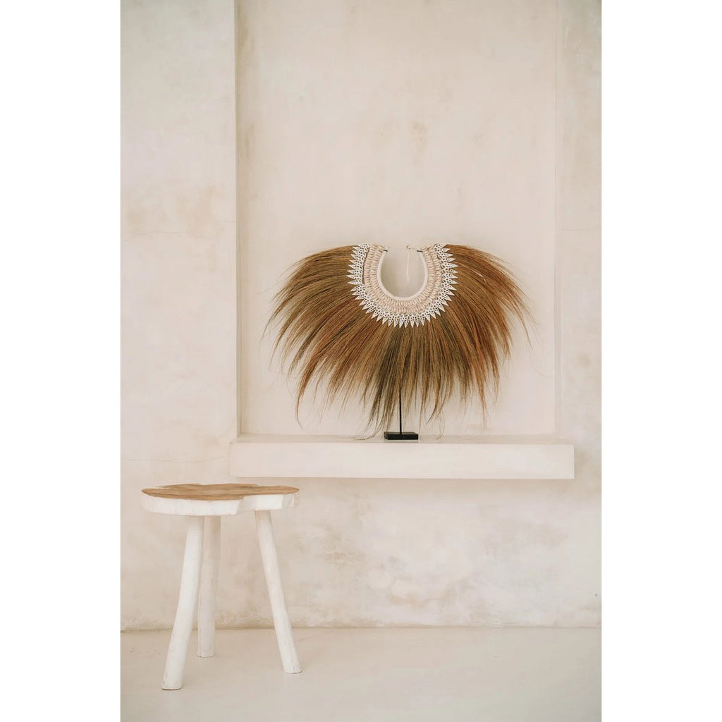 The Organic Side Table - Natural White - LUXONAS HOME