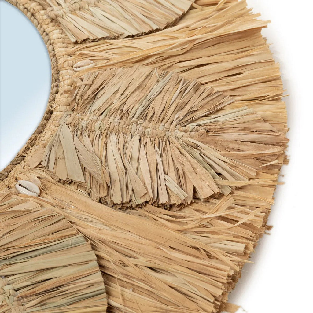 The Palm Tree Mirror - Natural - M - LUXONAS HOME