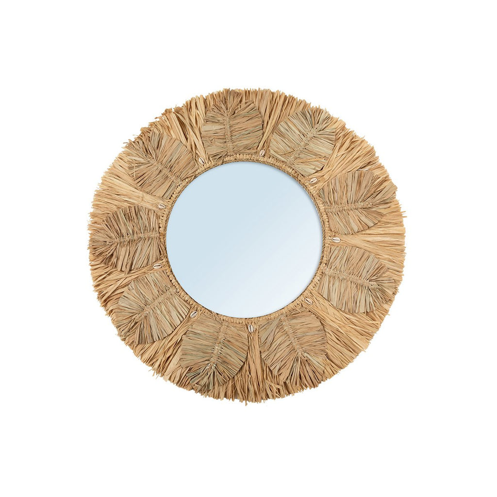 The Palm Tree Mirror - Natural - M - LUXONAS HOME