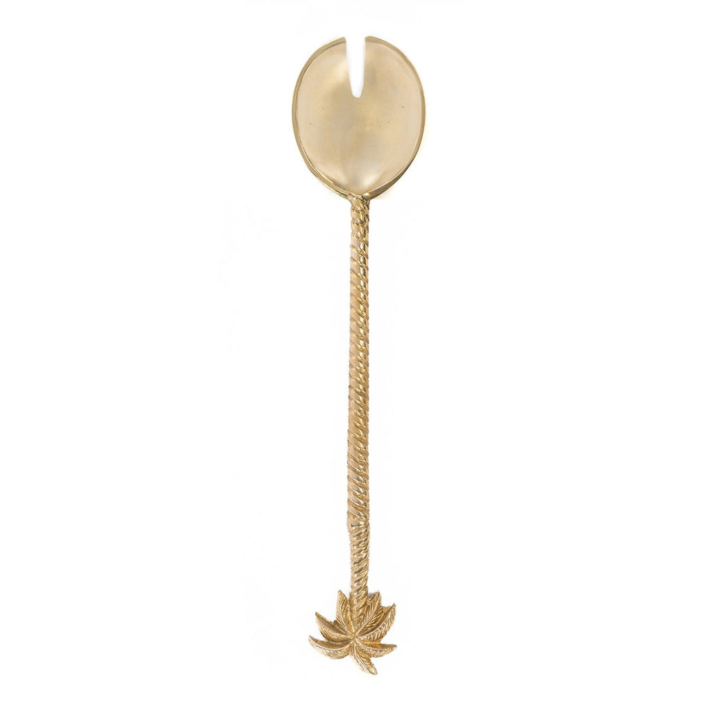 The Palm Tree Salad Fork - Gold - LUXONAS HOME