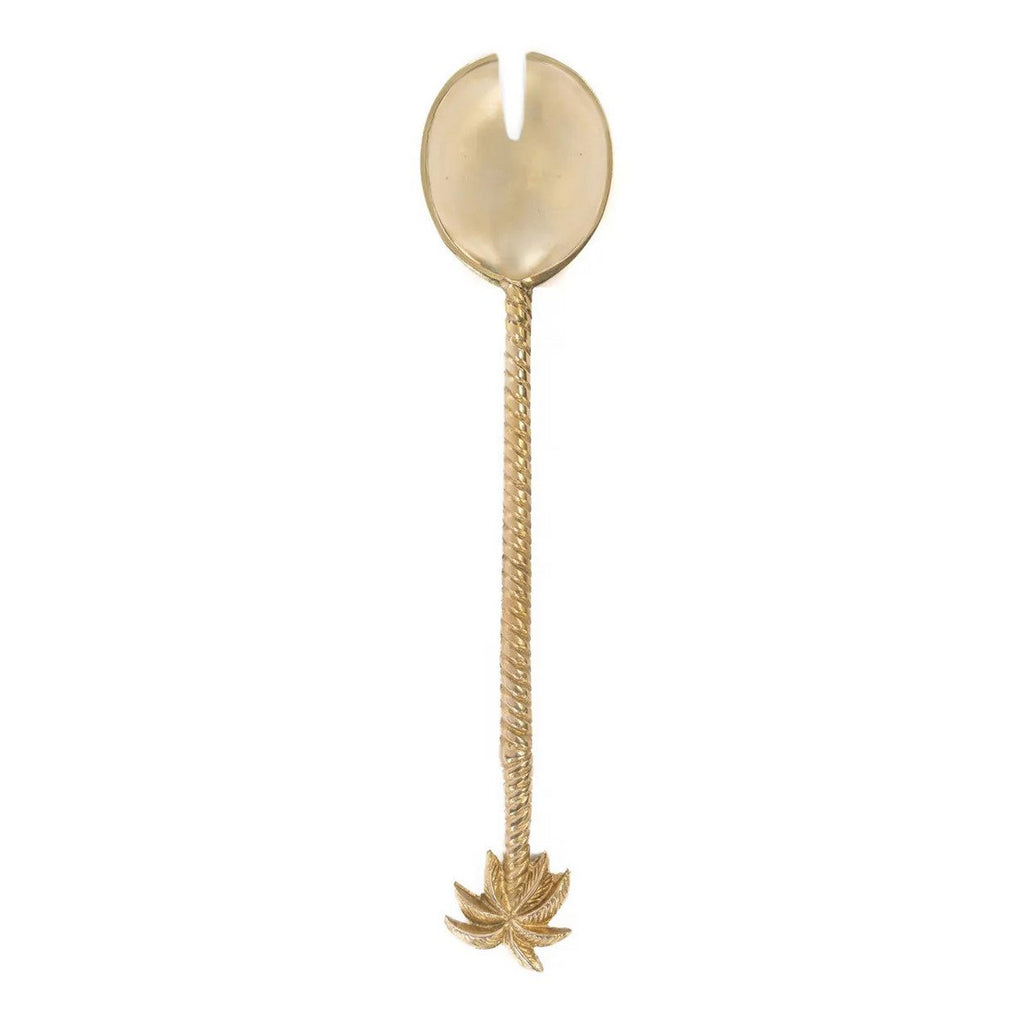 The Palm Tree Salad Fork - Gold - LUXONAS HOME