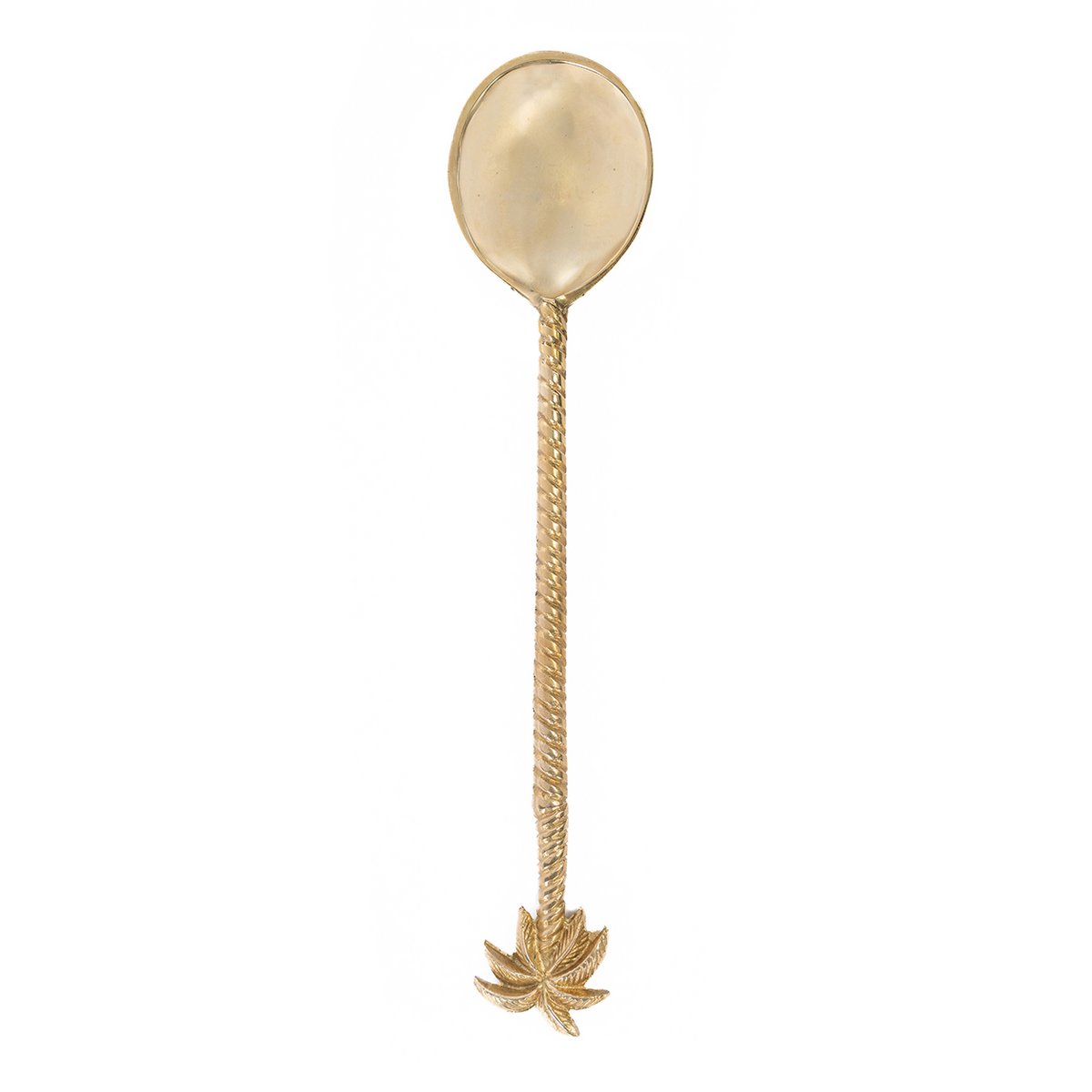 The Palm Tree Salad Spoon - Gold - LUXONAS HOME
