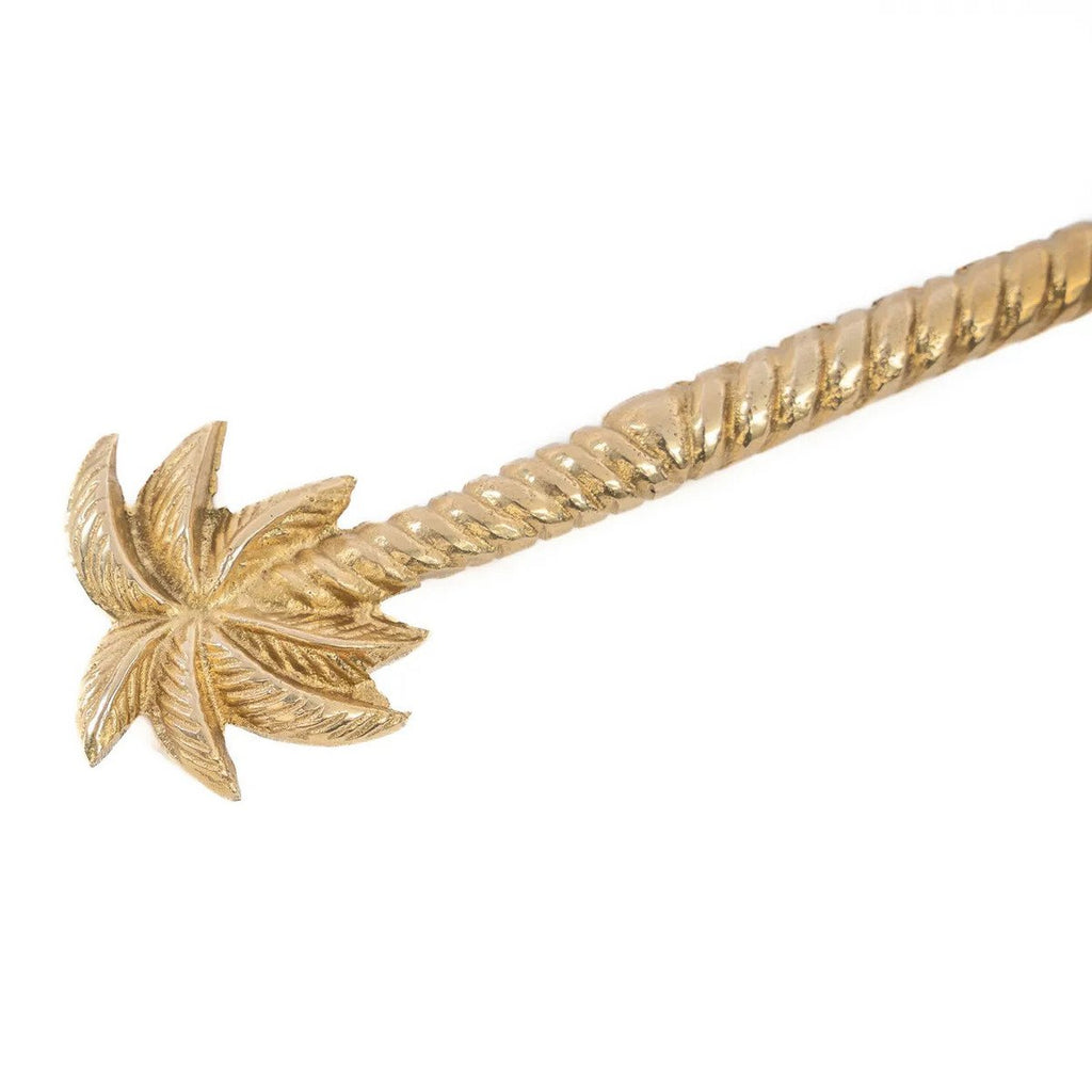 The Palm Tree Salad Spoon - Gold - LUXONAS HOME