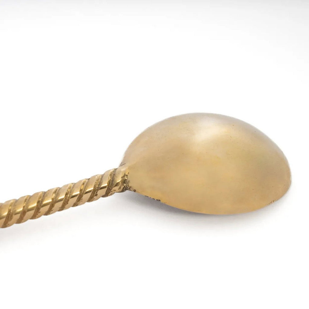 The Palm Tree Salad Spoon - Gold - LUXONAS HOME