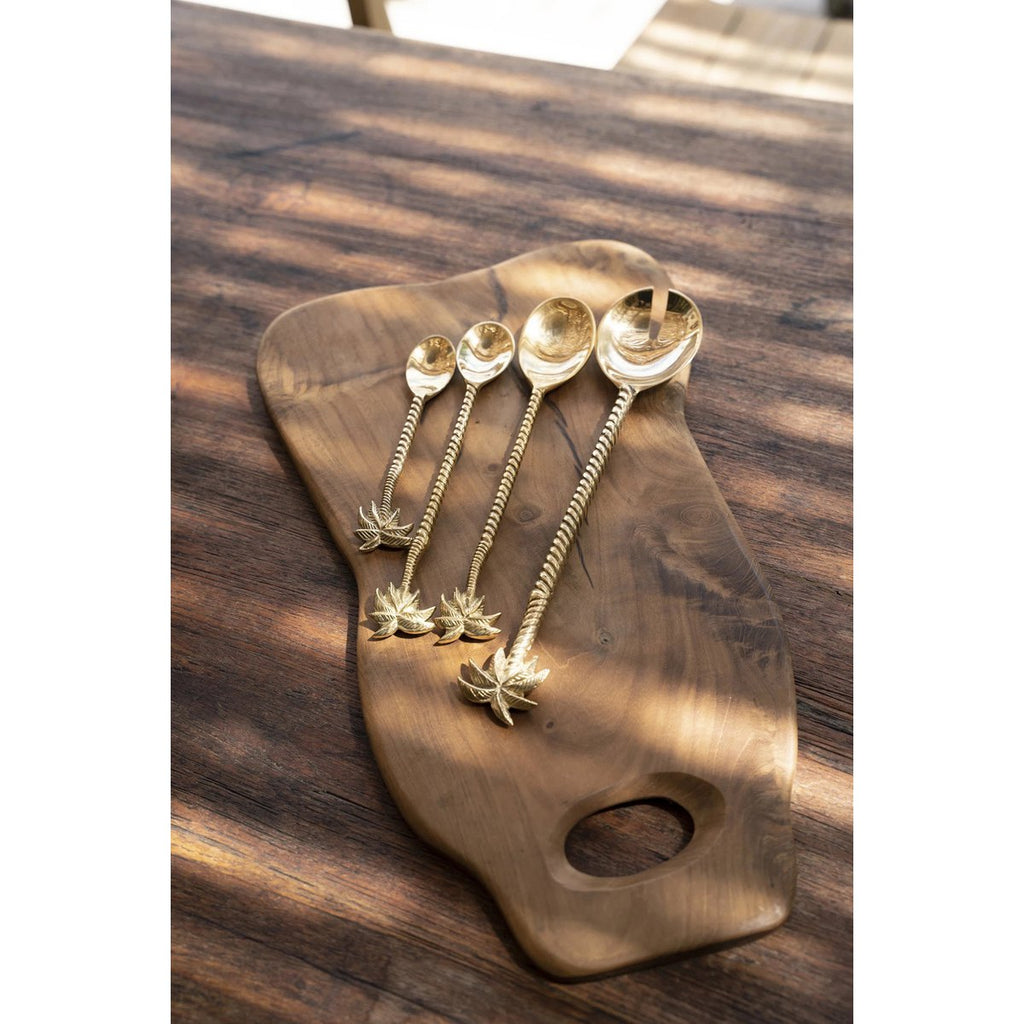The Palm Tree Spoon - Gold - LUXONAS HOME
