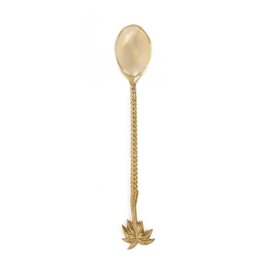 The Palm Tree Spoon - Gold - LUXONAS HOME
