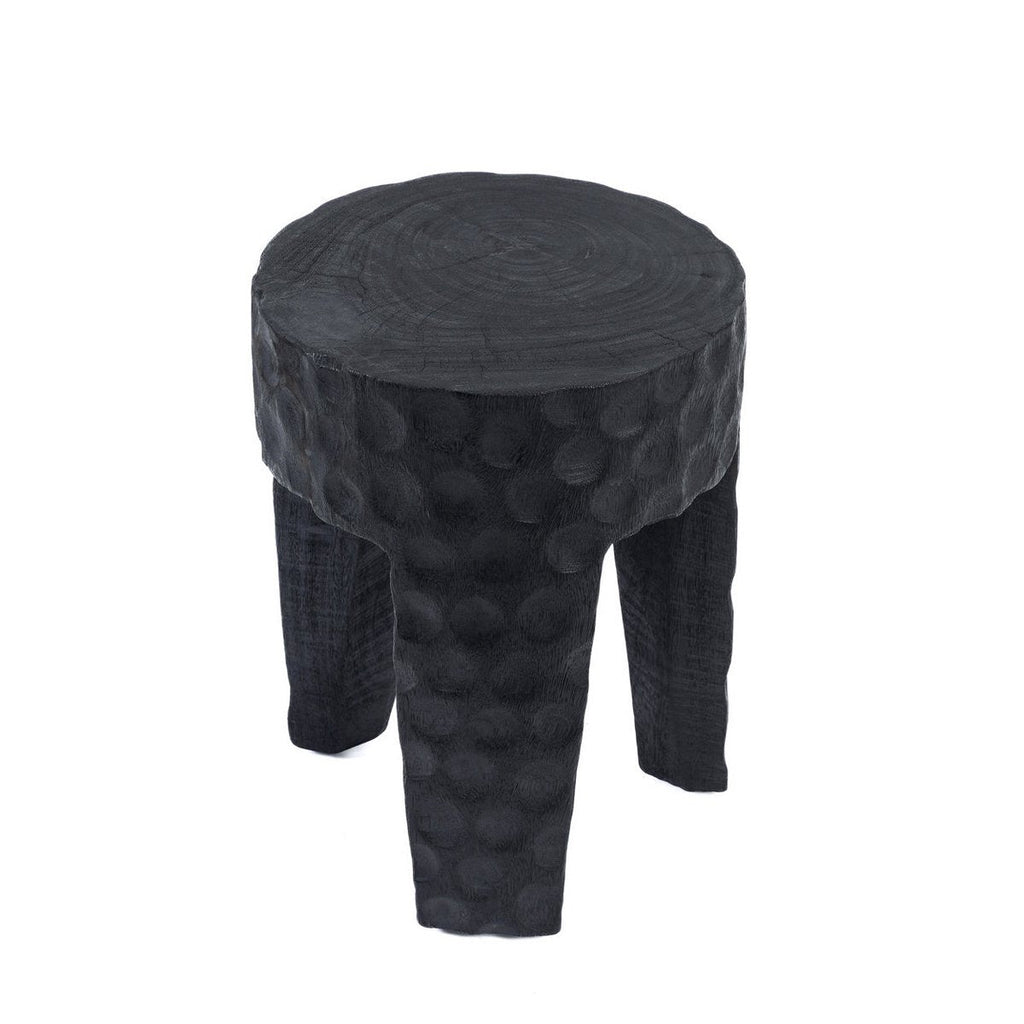The Paramo Stool - Black - LUXONAS HOME