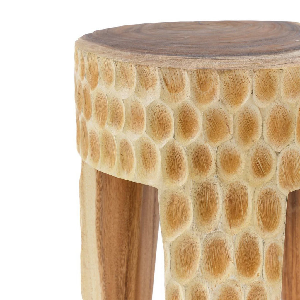 The Paramo Stool - Natural - LUXONAS HOME