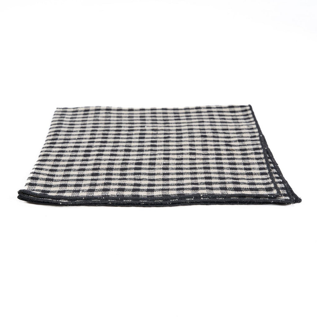 The Picknick Napkin - Natural Black - 45x45 - LUXONAS HOME
