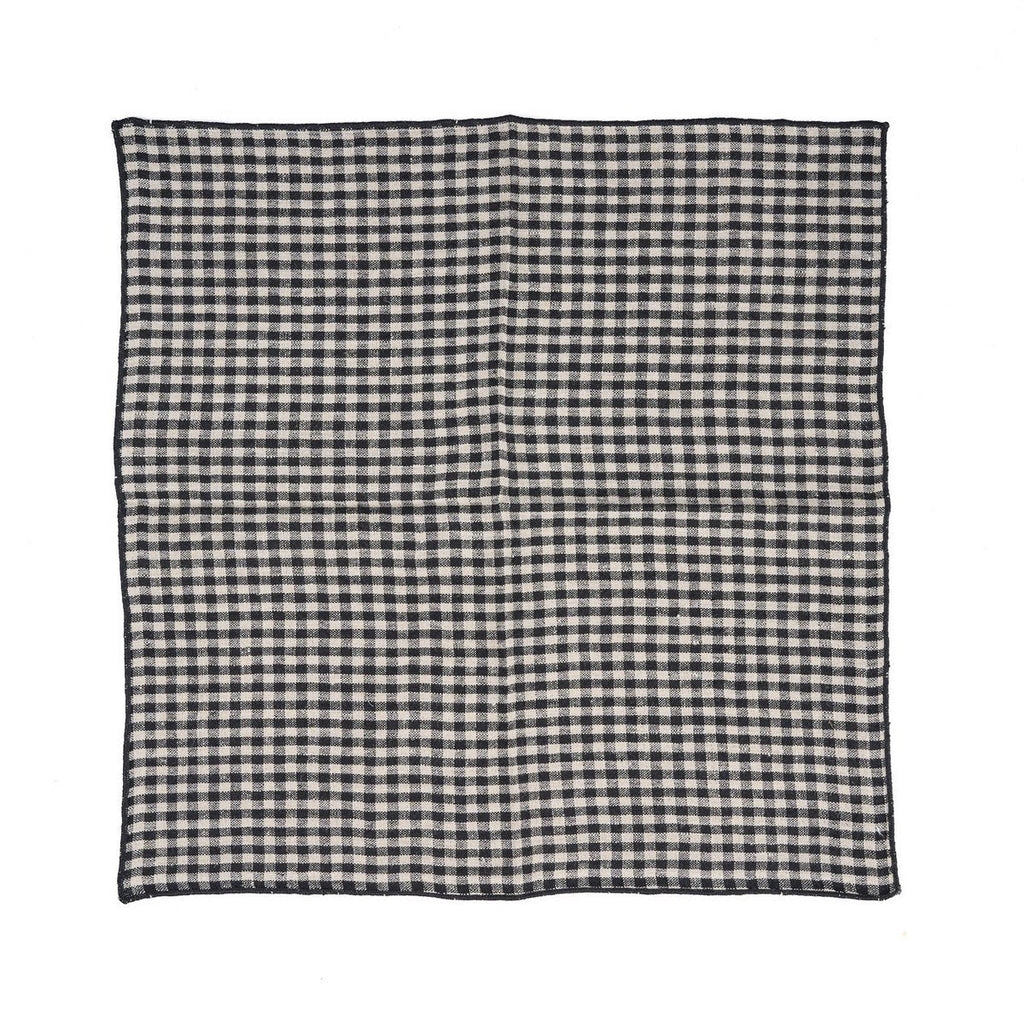 The Picknick Napkin - Natural Black - 45x45 - LUXONAS HOME