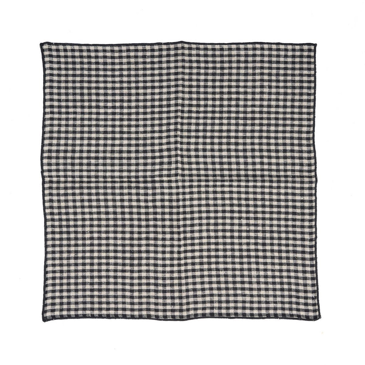 The Picknick Napkin - Natural Black - 45x45 - LUXONAS HOME