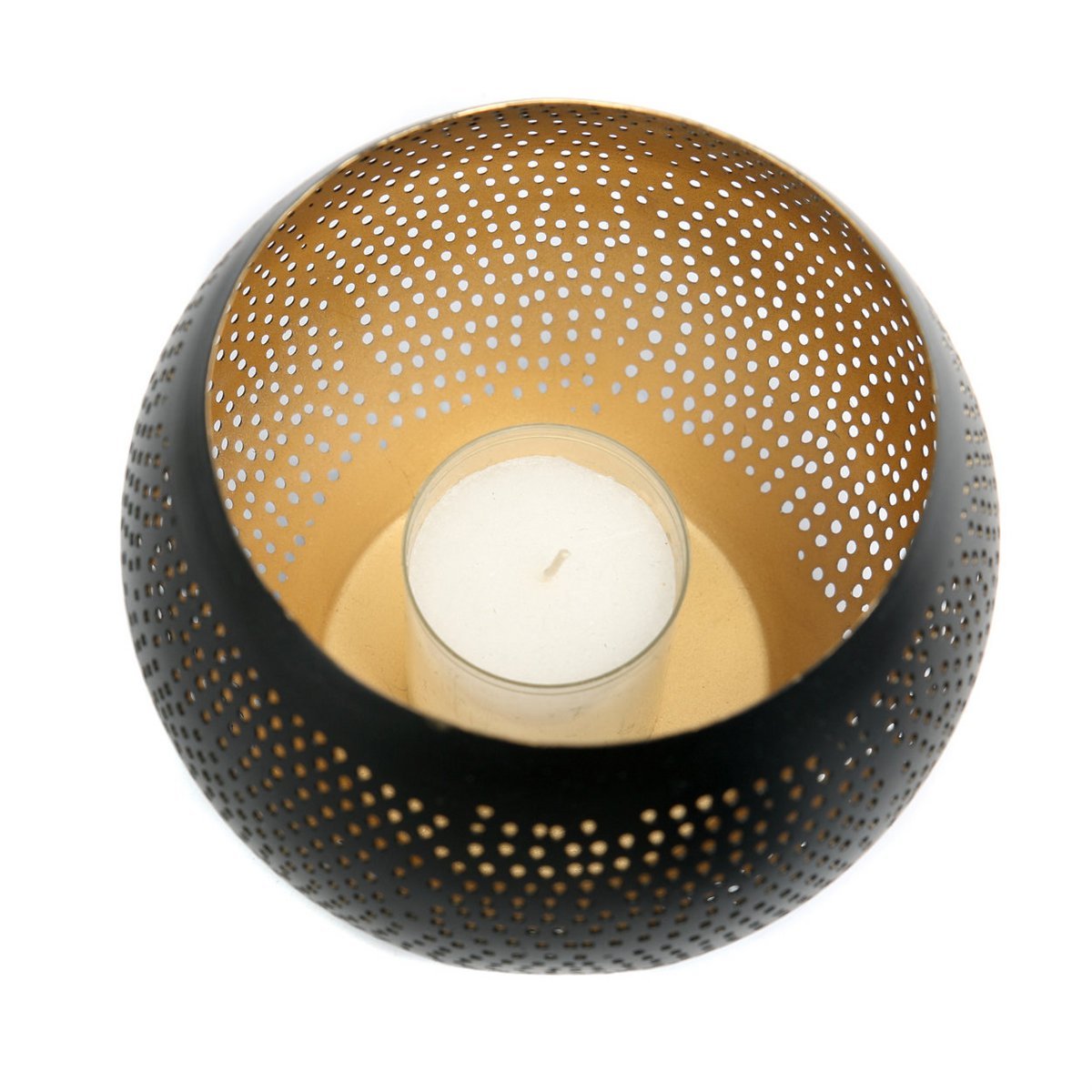 The Pierced Ball - Black Gold - M - LUXONAS HOME