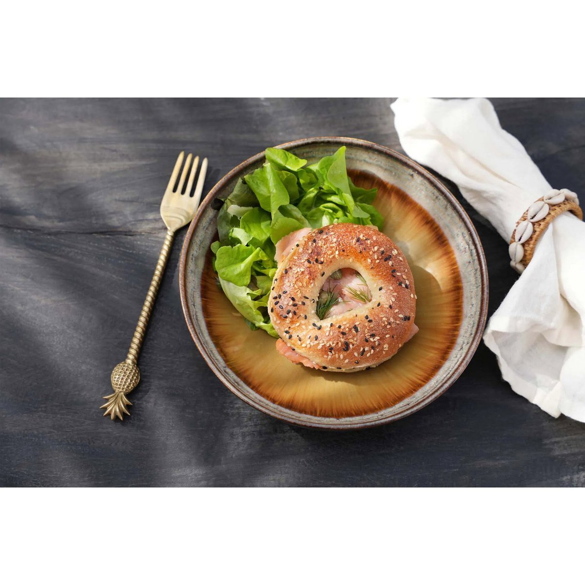 The Pineapple Fork - Gold - LUXONAS HOME