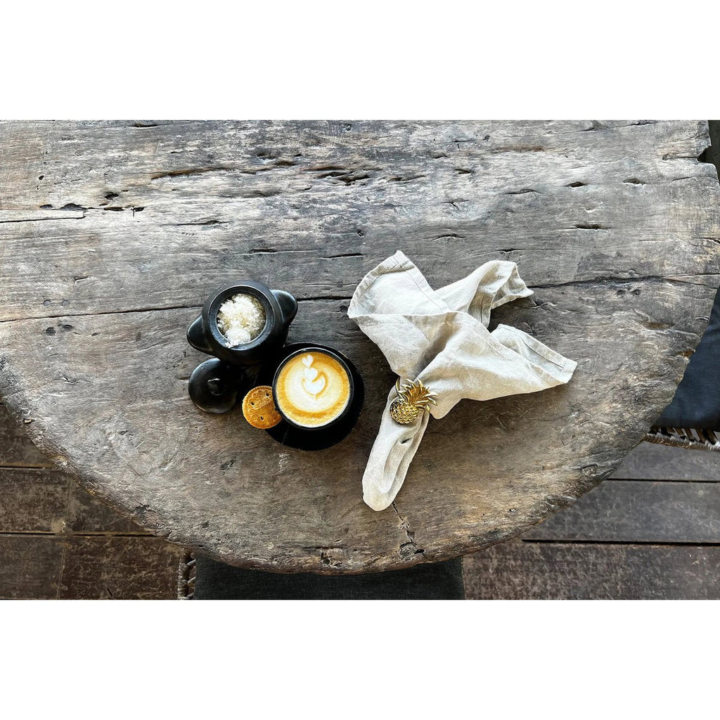 The Pineapple Napkin Ring - Gold - LUXONAS HOME