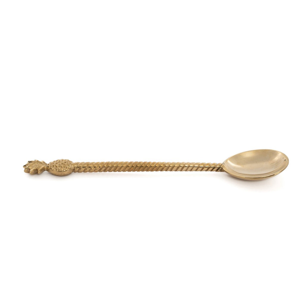 The Pineapple Salad Spoon - Gold - LUXONAS HOME