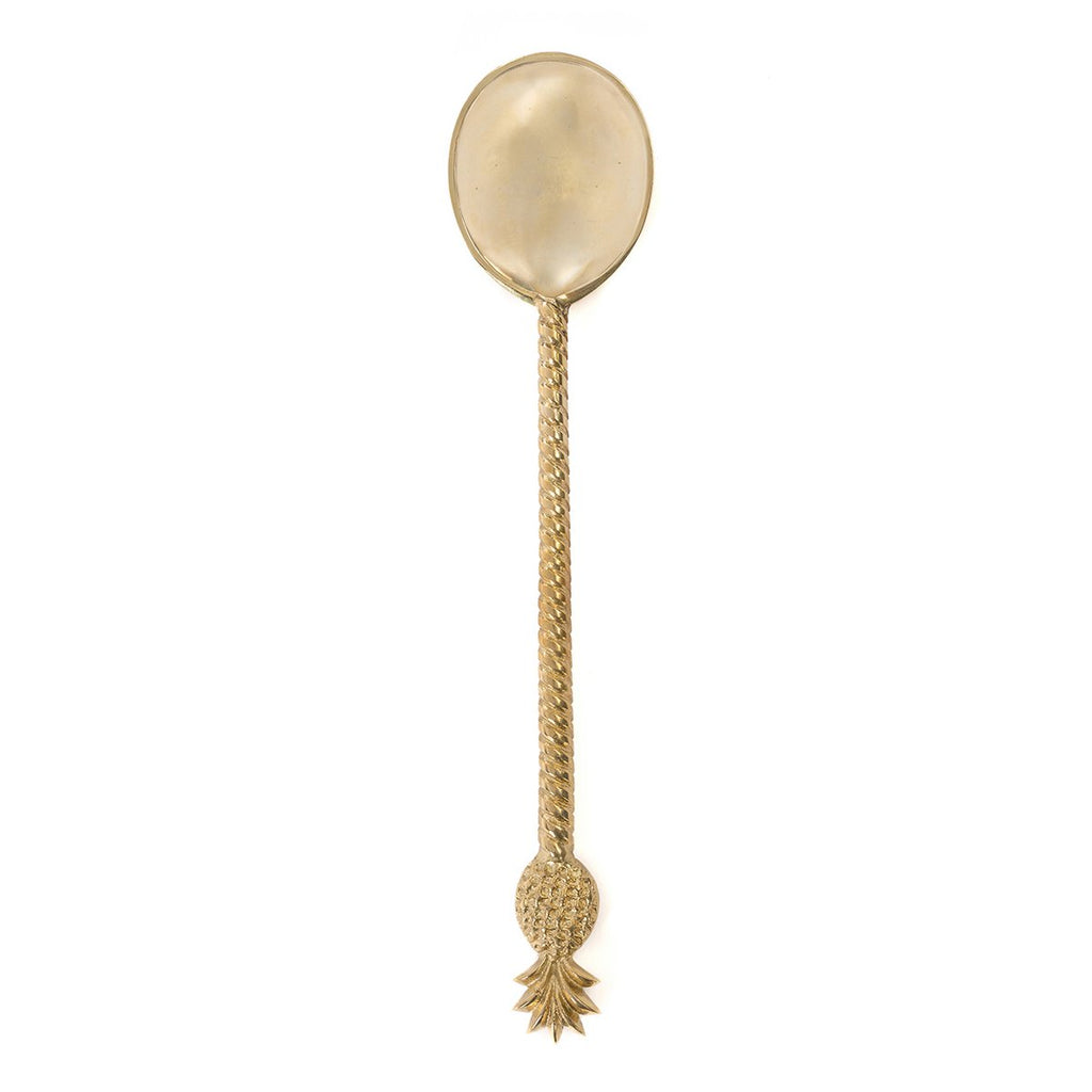 The Pineapple Salad Spoon - Gold - LUXONAS HOME